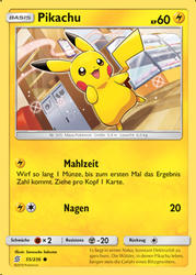 Bund der Gleichgesinnten 55/236 Pikachu