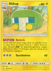 Kräfte im Einklang 58/214 Akkup