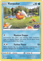 Pokémon GO 021/078 Karpador