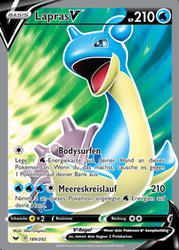 Schwert & Schild 189/202 Lapras V