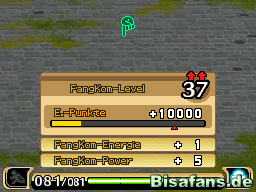 Nach dem Sieg gegen so einen starken Gegner steig das FangKom oft um einen Level