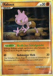 HeartGold & SoulSilver 33/123 Rabauz
