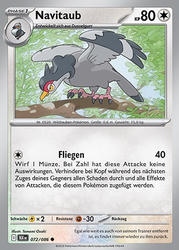 Schwarze Blitze 072/086 Navitaub