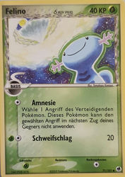 EX Dragon Frontiers 71/101 Felino δ