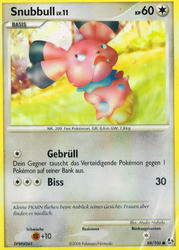 Epische Begegnungen 84/106 Snubbull