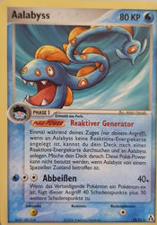 EX Legend Maker 18/92 Aalabyss