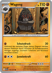 Erhabene Helden 119/217 Wagong