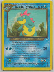 Neo Destiny 32/105 Dunkles Tyracroc