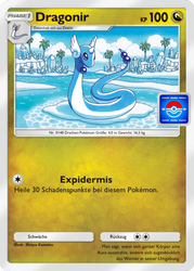Pokémon-Sammelkartenspiel-Pocket 088/P-A Dragonir