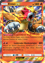 Pokémon-Sammelkartenspiel-Pocket 110/P-A Entei