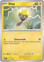 Entwicklungen in Paldea 077/193 Blipp