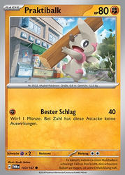 Maskerade im Zwielicht 103/167 Praktibalk