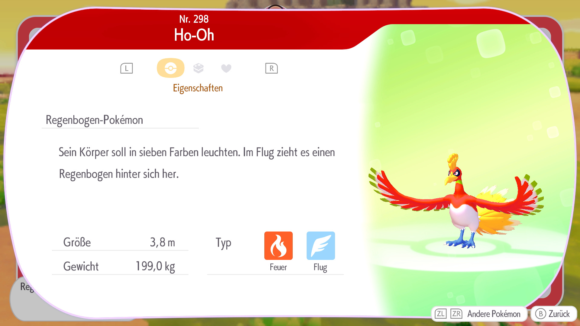 Screenshots zu Ho-Oh in Pokémon Pokopia Screenshots zu Ho-Oh in Pokémon Pokopia