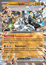 Prismatische Entwicklungen 058/131 Fundamentmaske-Ogerpon ex