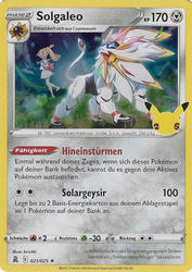 Celebrations 021/025 Solgaleo