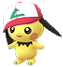 Ash-Mützen-Pichu Ash-Mützen-Pichu
