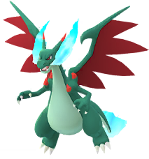 Shiny Mega-Glurak X Shiny Mega-Glurak X