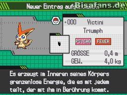 Wo du ein Victini erhalten kannst Wo du ein Victini erhalten kannst