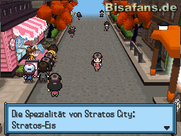 Eine gut besuchte Eisbude Eine gut besuchte Eisbude