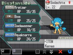 Hier entwickelte ich mein Sodamak (22) mit dem Wasserstein weiter v