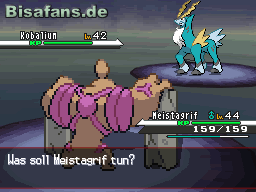 Kampf gegen Kobalium Kampf gegen Kobalium