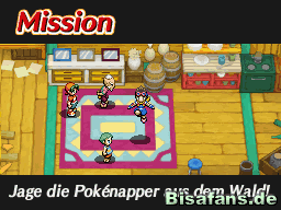 Die erste Mission startet in Bukkas Haus Die erste Mission startet in Bukkas Haus