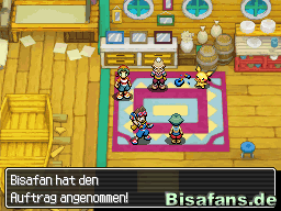 Dort erhalten wir auch den ersten Auftrag Dort erhalten wir auch den ersten Auftrag