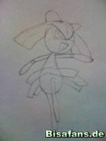 Zeichenkurs Kirlia - Schritt 8