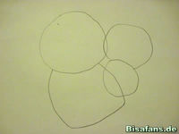 Zeichenkurs Pikachu - Schritt 1