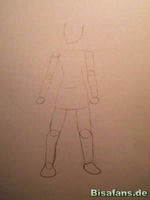 Zeichenkurs Team Magma Mitglied - Schritt 2