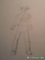 Zeichenkurs Team Magma Mitglied - Schritt 8