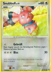 Epische Begegnungen 84/106 Snubbull