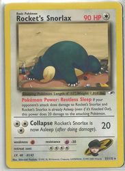 Gym Heroes 33/132 Rocket's Snorlax