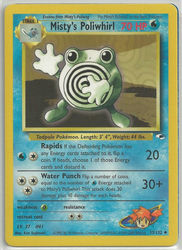Gym Heroes 53/132 Misty's Poliwhirl