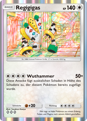 Kollision von Raum und Zeit 143/155 Regigigas