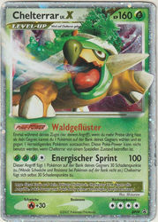 DP Black Star Promos DP09 Chelterrar Lv.X