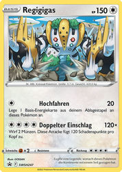 SWSH Black Star Promos SWSH247 Regigigas