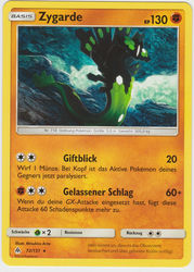 Grauen der Lichtfinsternis 72/131 Zygarde