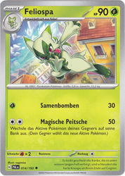 Entwicklungen in Paldea 014/193 Feliospa