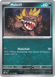 Entwicklungen in Paldea 141/193 Mobtiff