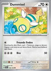 Entwicklungen in Paldea 156/193 Dummisel