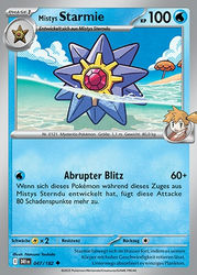 Ewige Rivalen 047/182 Mistys Starmie