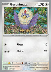 Schwarze Blitze 077/086 Geronimatz