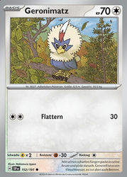 Stürmische Funken 152/191 Geronimatz