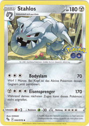 Pokémon GO 044/078 Stahlos