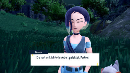 Geschenke von Gemma in Pokémon Karmesin und Purpur