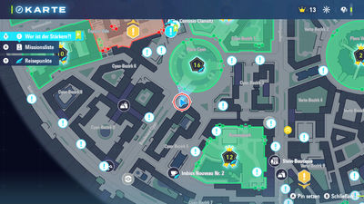 Fundort einer Bunten Schraube in Cyan-Bezirk 5