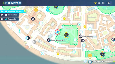 Fundort einer Bunten Schraube in Bummelpark