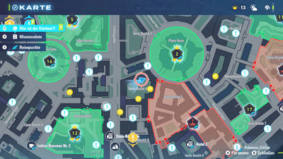 Fundort einer Bunten Schraube in Verte-Bezirk 4