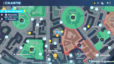 Fundort einer Bunten Schraube in Verte-Bezirk 4